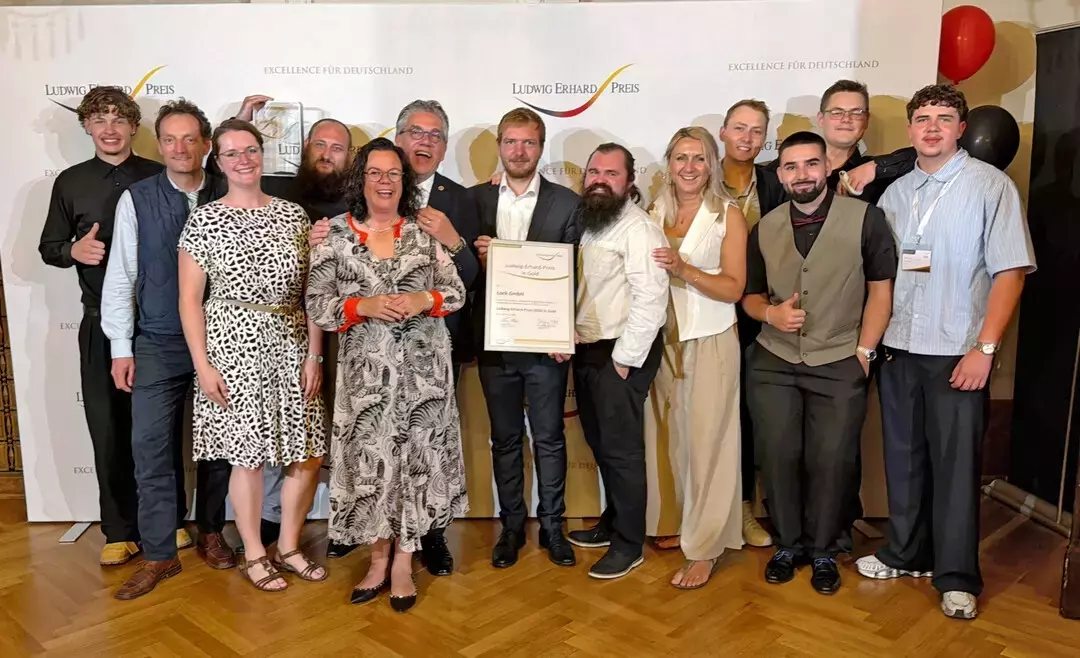 Lock GmbH: Goldene Anerkennung für Spitzenleistung im Unternehmertum