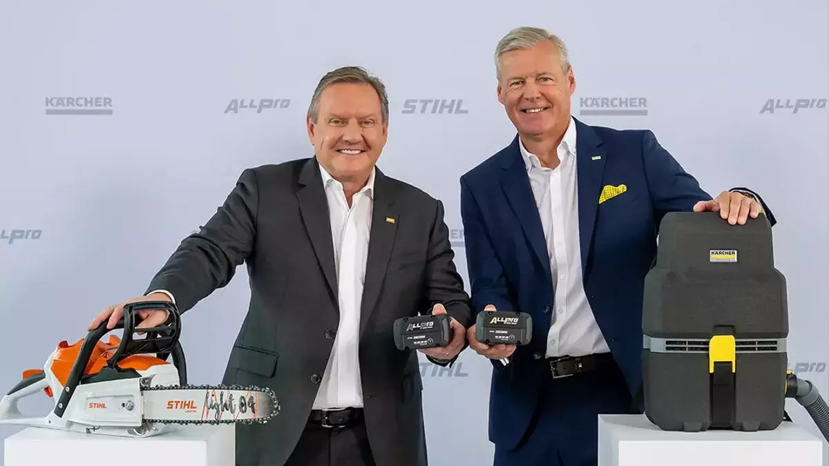 Kärcher und STIHL Revolutionieren den Profi-Akku-Markt mit wegweisender Allianz