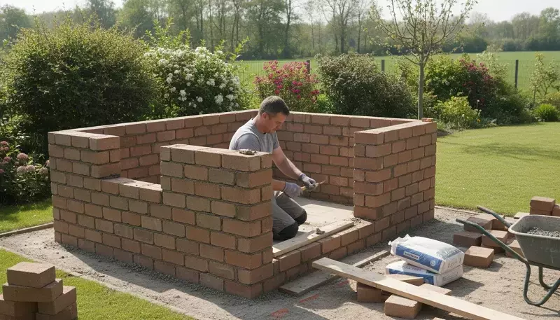 Ein stabiles Gartenhaus errichten: Bauanleitung für ein robustes Fundament