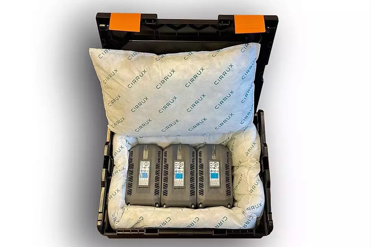 PELLENC: Batteriesicherheitskoffer für Transport und Lagerung