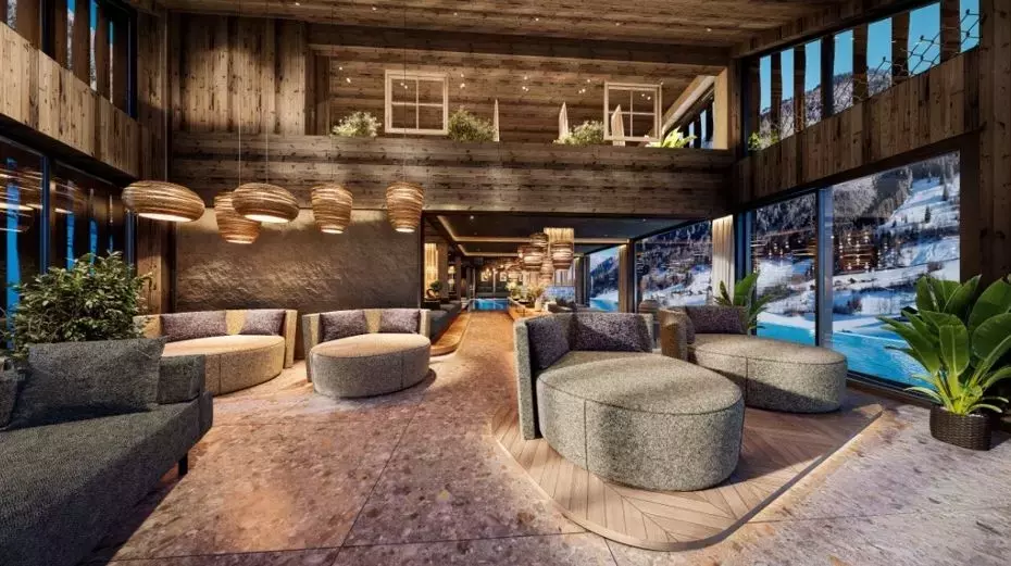 Fünf Häuser, ein Hotel: Einzigartiges Design-Motel Glockna in den Bergen