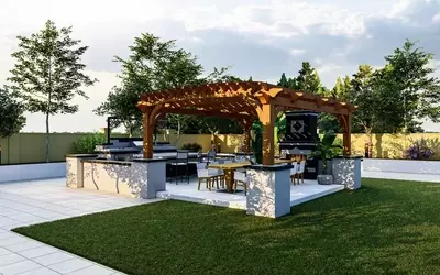 Pergola auf Terrassenplatten befestigen: Ein umfassender Leitfaden