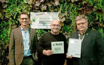 Waldähnlicher IT-Campus in Wels erhält Auszeichnung für innovative Innenraumbegrünung