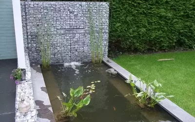 Gartengestaltung: Harmonie aus Wasser und Stein