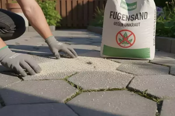 Fugensand: Eine wirksame Methode gegen Unkraut in Pflasterfugen