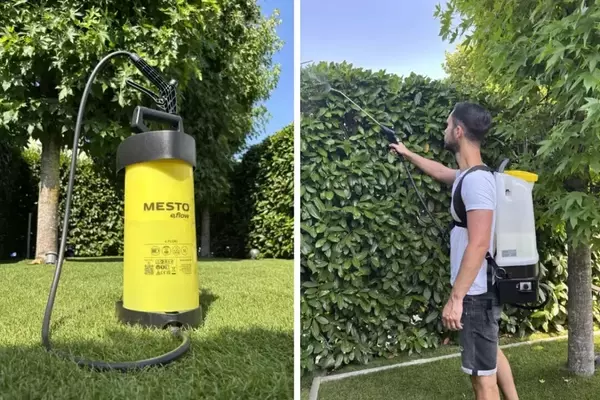 MESTO® präsentiert die e.flow-Reihe: innovative Akku-Sprühgeräte für den Garten und professionellen Einsatz