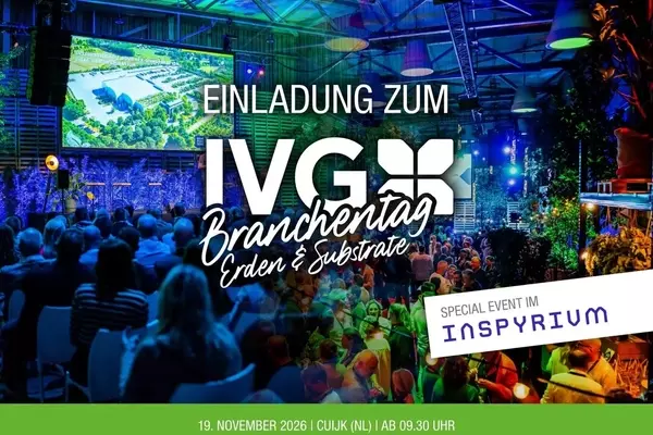 IVG Branchentag "Erden & Substrate" erstmals in den Niederlanden