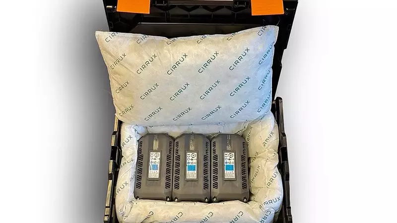 PELLENC: Batteriesicherheitskoffer für Transport und Lagerung