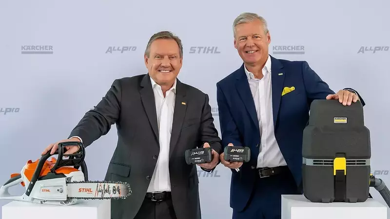 Kärcher und STIHL Revolutionieren den Profi-Akku-Markt mit wegweisender Allianz