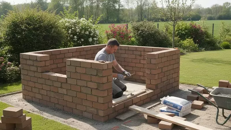 Ein stabiles Gartenhaus errichten: Bauanleitung für ein robustes Fundament