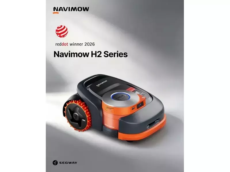 Segway Navimow erhält doppelte Auszeichnung für Spitzen-Design